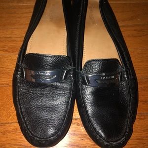 Coach Nola Pebble Leather Loafers